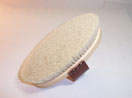 Fine British oval short coat brush